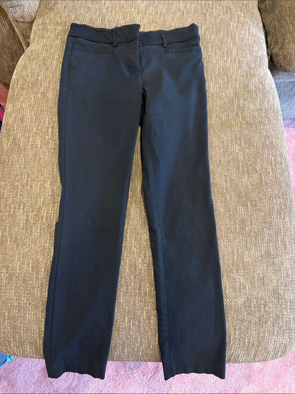 Candie's Black Straight-Leg Dress Pants